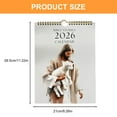thumbnail image 4 of Zeiwohndc 2026 Bible Stories Calendar Twin-Coil Binding Wall Monthly Calendar for Home, 4 of 12