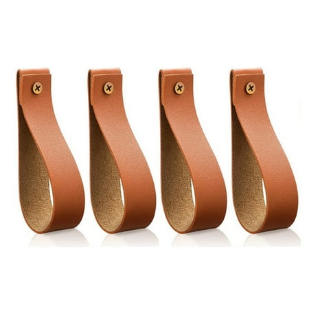 

1 Set Faux Leather Hook Lanyard Versatile Durable Boho Style Wall Hanging Hooks for Bathroom Kitchen Bedroom