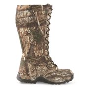 Guide Gear Men’s All-Camo Nylon Waterproof Side-zip Snake Boots Realtree APX 11D (Medium)