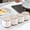 White, variant on Byujiro 4-Compartment Spice Box Space-Saving Design for Salt Pepper Seasonings, Ideal for Kitchen Countertop Cabinet Drawer