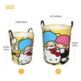 thumbnail image 2 of Lsque Sanrio pattern Laundry Hamper Basket, Tall Woven Rope Hamper Basket for Clothes, Lightweight Storage Basket, Collapsible Waterproof-Medium, 2 of 8