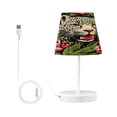 thumbnail image 2 of YAZAOO Table Lamp Creative The Colorful Confident Leopard Pattern Simple Pattern Night Light, 2 of 8