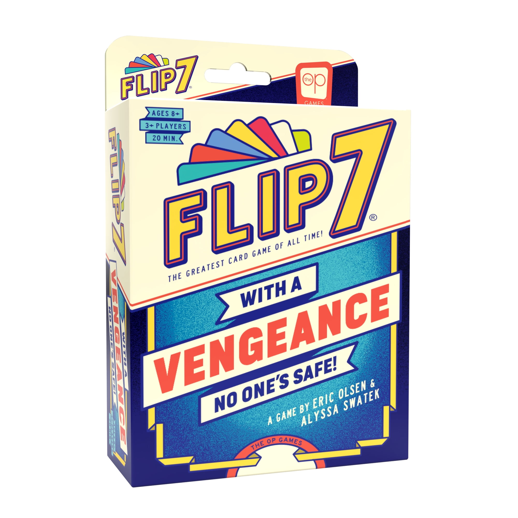 Flip 7: With a Vengeance, Addictive Press Your Luck Card Game, New Special Action Cards & Negative Modifiers, Sequel to the Classic Fast-Paced Game: Flip 7