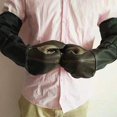 thumbnail image 1 of Animal Handling Waterproof Leather Scratch/bite Protective Gloves ing, Feeding, Training Gloves for Parrot, 1 of 5