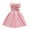 Pink, variant on Zpanxa Toddler Girls Princess Dress, Little Girls Party Wedding Dress, Lace Bowknot Off Shoulder Pleated Dress, Kids Pageant Flower Girl Sleeveless Dress, Birthday Gifts for Girls Beige (6-7 Years)