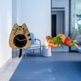 thumbnail image 2 of Estatua, colgante de pared, reloj silencioso, escultura decorativa para cocina, oficina, decoración de mesa, regalo de inauguración de la casa., 2 of 8