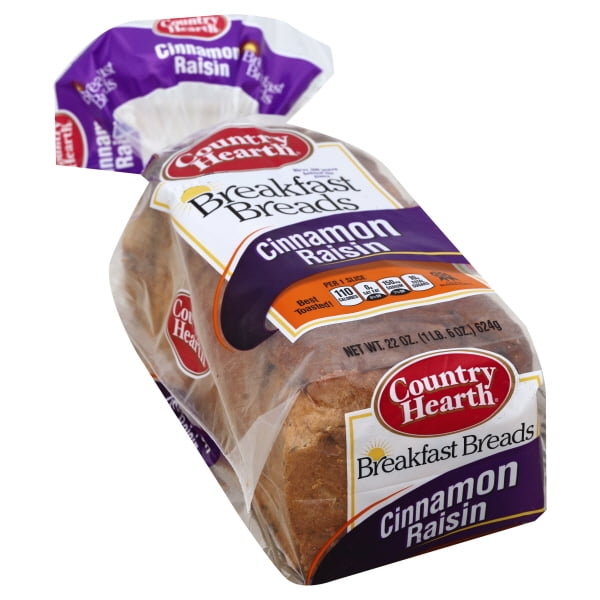 Country Health Cinnamon Raisin Bread, 24 oz