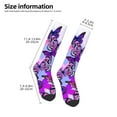 thumbnail image 2 of Hirioo Flying Butterflies for Adult Stockings Breathable Sock Non-Pilling,Contrasting Color Design, 2 of 6