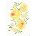 thumbnail image 2 of Lee, Judson 14x18 White Modern Wood Framed Museum Art Print Titled - Yellow Roses, 2 of 4