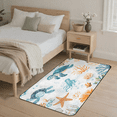 thumbnail image 2 of CURLYOOT Lovely Sea Animal and Plant Rug for Living Room Bedroom, 4x6 Ft Washable Area Rug, Non Slip Rugs for Entryway, Large Carpet for Indoor Dining Room, 2 of 8