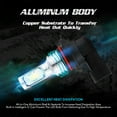 thumbnail image 6 of For Chevy Silverado 1500 2500 HD 2007-2015 LED Headlight Fog Light Bulbs 9005 H11 5202 Pack of 6, 6 of 15