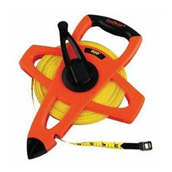 Lufkin 200 ft. L x 0.5 in. W Tape Measure Yellow 1 pk