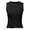 wei163 Women's Tank Tops-BK2, variant on IWRICH Tank Tops for Women Summer Striped Ribbed Knit Slim Fit Side Ruched Wide Strap Fashion Clothing Sleeveless Shirts White One Size