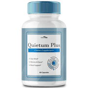 Quietum Plus Tinnitus Relief Supplement Reduce Ear Ringing Advanced Formula (60 Capsules)