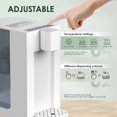 thumbnail image 4 of T900 Countertop Water Filtration System, Instant Hot Water Filter Dispenser, Reduce 99.9% PFAS, Lead, Chlorine, 120 OZ Water Tank Capacity, Zero Installation, 1 Filter Included, 4 of 6
