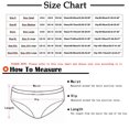 thumbnail image 3 of Elainilye Fashion Bikini Underwear for Women Sexy Thong Panties Sexy Lacy Underpants with Buttons for Controlling Length,Red, 3 of 9
