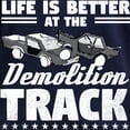 thumbnail image 3 of CafePress - Demo Derby Life Is Better At D Long Sleeve T Shirt - Women's Long Sleeve Graphic Tee Casual Fit, 3 of 4
