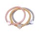 thumbnail image 1 of 3 pulseras multicapa con dije fresco y único, pulsera de cadena de maíz retráctil única para clase de graduación, fiesta informal, compromiso, mujeres, niñas, parejas Pulsera de diamante, 1 of 4