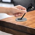 thumbnail image 3 of Miangastore 6pcs Desk Wire Hole Cover Desk Cable Grommet Desk Cable Hole Cover Wire Hole Cover for Home Office Tabletop Convenient Desk Cable Organizer Hole Cover, 3 of 9