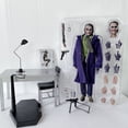 thumbnail image 2 of HC Hot Toys-Figurine Joker, The Comedian, Tuxedo Edition, Clown, Jacques, Phoenix, Iron Action Figure, MMS195, 12" zhangmengya LED, 2 of 2