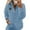 Light Blue, variant on Quarter-Zip Pullover, Women Sherpa Fleece Jacket, Soft Half Zip Sweatshirt with Pocket, Cozy Soft Fluffy Sweaters, Comfortable Versatile Cloth, Must-have for Home Daily Use, Beige L