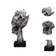 thumbnail image 4 of Escultura abstracta de cara, adorno de mesa, figura decorativa coleccionable para Plata, 4 of 9