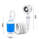 thumbnail image 2 of Ducha exterior portátil | Dispositivo de baño inalámbrico recargable para acampar | Cabezal de ducha ABS | Modos de pulverización ajustables | Batería de 5000 mAh | 5L/min | Manguera de 210 cm |, 2 of 7