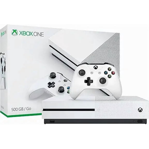 Xbox One 500GB Video Game Console, White