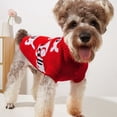 thumbnail image 6 of Pet Christmas clothes Winter warm dog clothes - l, 6 of 6