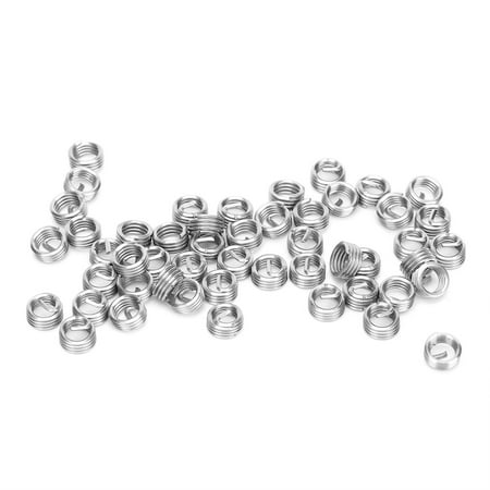 

50Pcs Wire Thread Insert M3.5 x 0.6 Threaded Protection Socket Screw Bushing Repair Nut1D