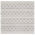 thumbnail image 6 of SAFAVIEH Marbella Devereux Striped Area Rug, Ivory/Black, 6' x 6' Round, 6 of 10