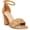 Cafe, variant on MADDEN GIRL Womens Yellow Braided Strap Ankle Strap Padded Barbi Open Toe Block Heel Buckle Dress Heeled Sandal 8.5 M