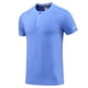 thumbnail image 2 of pstuiky Mangas cortas para hombre, Camiseta deportiva de manga corta con cuello redondo, transpirable, con cremallera y secado rápido para hombre camisetas de hombre xxl, 2 of 6