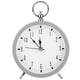 thumbnail image 1 of Mini reloj despertador para niños, escritorio de mesa, reloj de cuarzo silencioso para dormitorio, oficina, sala de estudio, gris plateado, 1 of 8