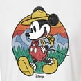 thumbnail image 3 of Disney - Mickey & Friends - Mickey is Happy Camping & Hiking - Juniors Cropped Cotton Blend T-Shirt, 3 of 5