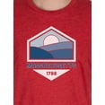 thumbnail image 3 of Unisex Massachusetts State Graphic Tee, Triblend T-Shirt from Home Free, Sizes S-2XL, 3 of 5