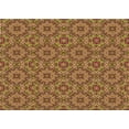 thumbnail image 1 of Ahgly Company Indoor Rectangle Patterned Saffron Red Area Rugs, 7' x 10', 1 of 6