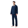 thumbnail image 4 of Kolipajam Couples Matching Pajamas Set 100% Cotton Flannel Pajamas for Couples with Pockets L, 4 of 5