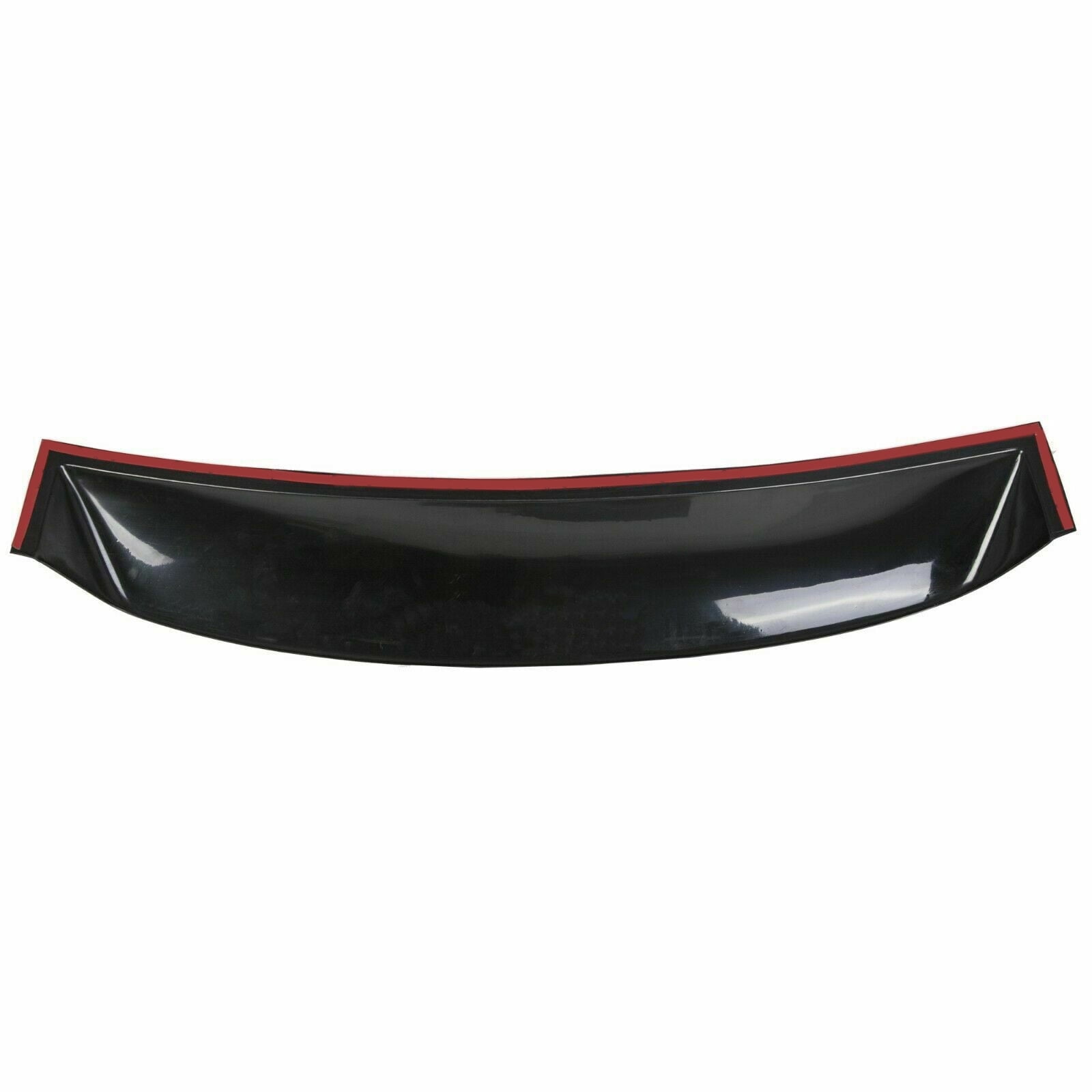 Kojem Rear Window Roof Vent Visor Spoiler Wing Fit for 2006 -2011 Honda Civic 4DR Sedan Wind Deflector ABS