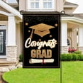 thumbnail image 5 of Banderas De Graduación, Banderines, Decoraciones Para Jardín, Doble Estampado De Poliéster Con Temática De Graduación Para Celebraciones En Interiores Y Exteriores, 5 of 5