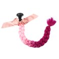 thumbnail image 1 of 22" Casco Coleta Trenzas Cabello para Bicicleta Motocicleta Rosa P?rpura Unique Bargains AutomotrizCasco, 1 of 7