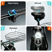 Electric Scooter for Adults – 8.5/10/12 Tires,Peak 500W-700W Motor, 15-30 Miles Range, Up to 20 MPH – Foldable Commuter Scooter for Men & Women