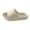 White, variant on Men Women Arch Support Bathroom Slippers, Comfortable EVA Shower Sandals With Cutout Drainage Holes For Indoor Home Bathroom Daily Use Black