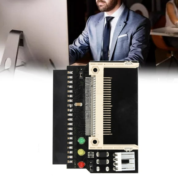 IDE Converter Module CF Card To 3.5 Inch Female 40pin IDE Drive, Flexibly Placed CF Card Holder, LED Indicators, Supports CF I And CF II Cards For IBM Micro Hard Disk