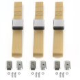 thumbnail image 1 of Kit de Ceinture de Sécurité pour Banc 2 Points Tan avec Bracketry - 3 Ceintures, 1 of 1