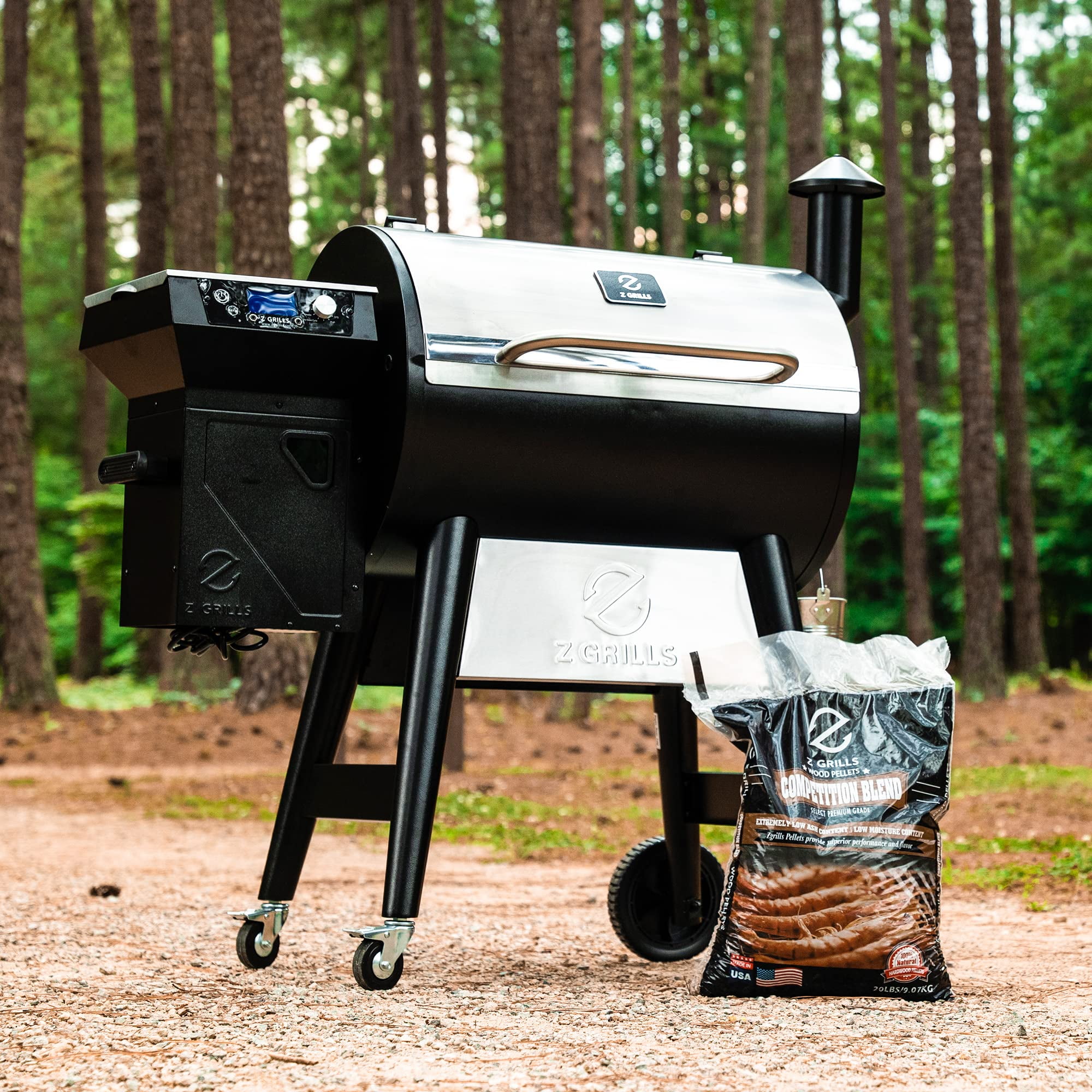 Ubuy Wood Pellet Grill Smoker Charcoal Grill Wood Pellet Smoker