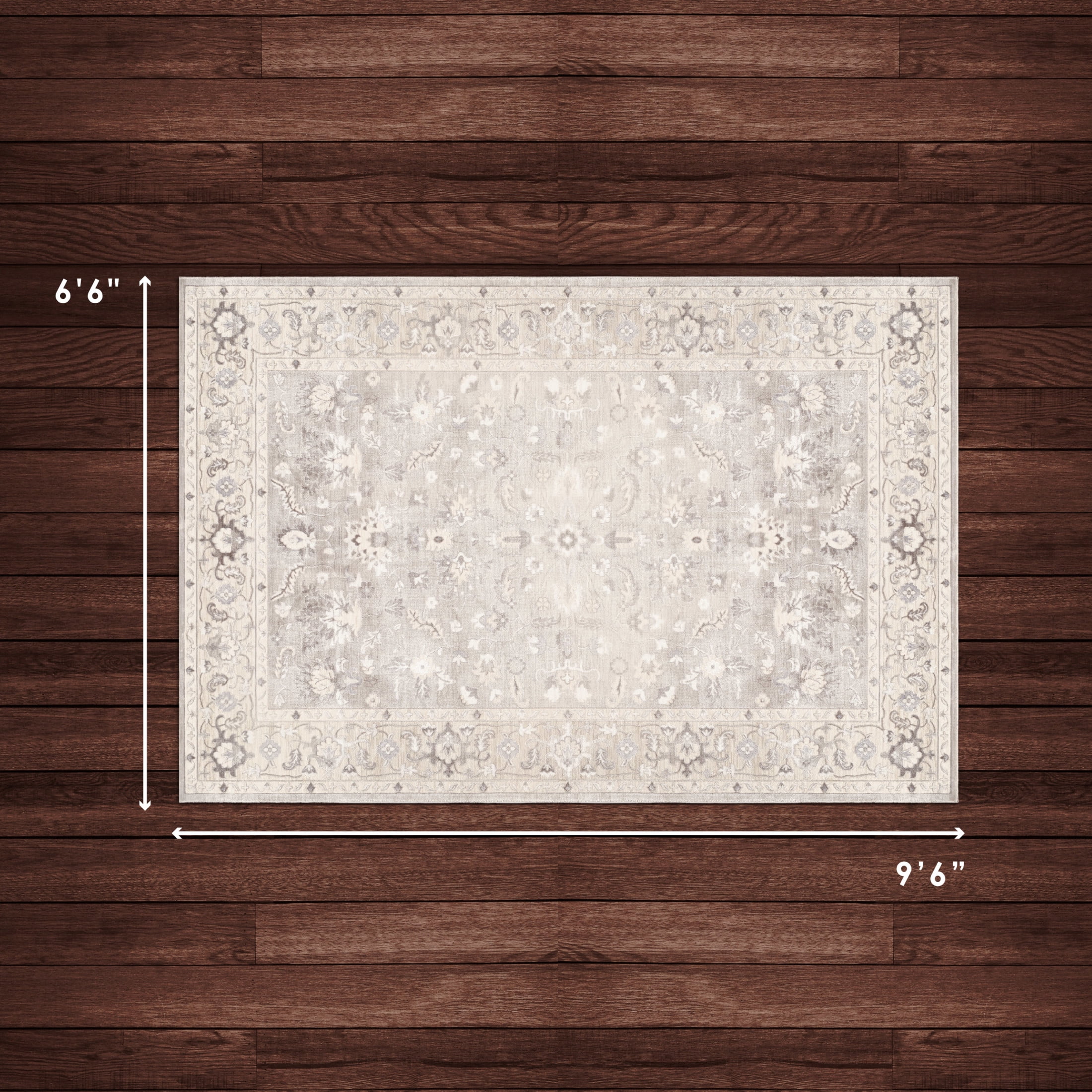CHI Westfield Cream/Beige 6'6" x 9'6" Area Rug