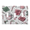 thumbnail image 5 of WOBOGO Christmas Pattern with Candy Canes 2-hole Switch Plates PC Flame Retardant Plastic Material Glossy Finish Smooth Touch 4.56x4.48x0.27in, 5 of 8