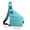 Sky Blue, variant on Hfnxid Hiking Sling Bag Anti-Thief Crossbody Personal Pocket Bag for Men Chest Bag Travel Casual Shoulder Backpack Travel