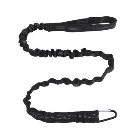 Elastic Kayak Leash 100cm-150cm Lightweight Kayak Fishing Pole Holder Black